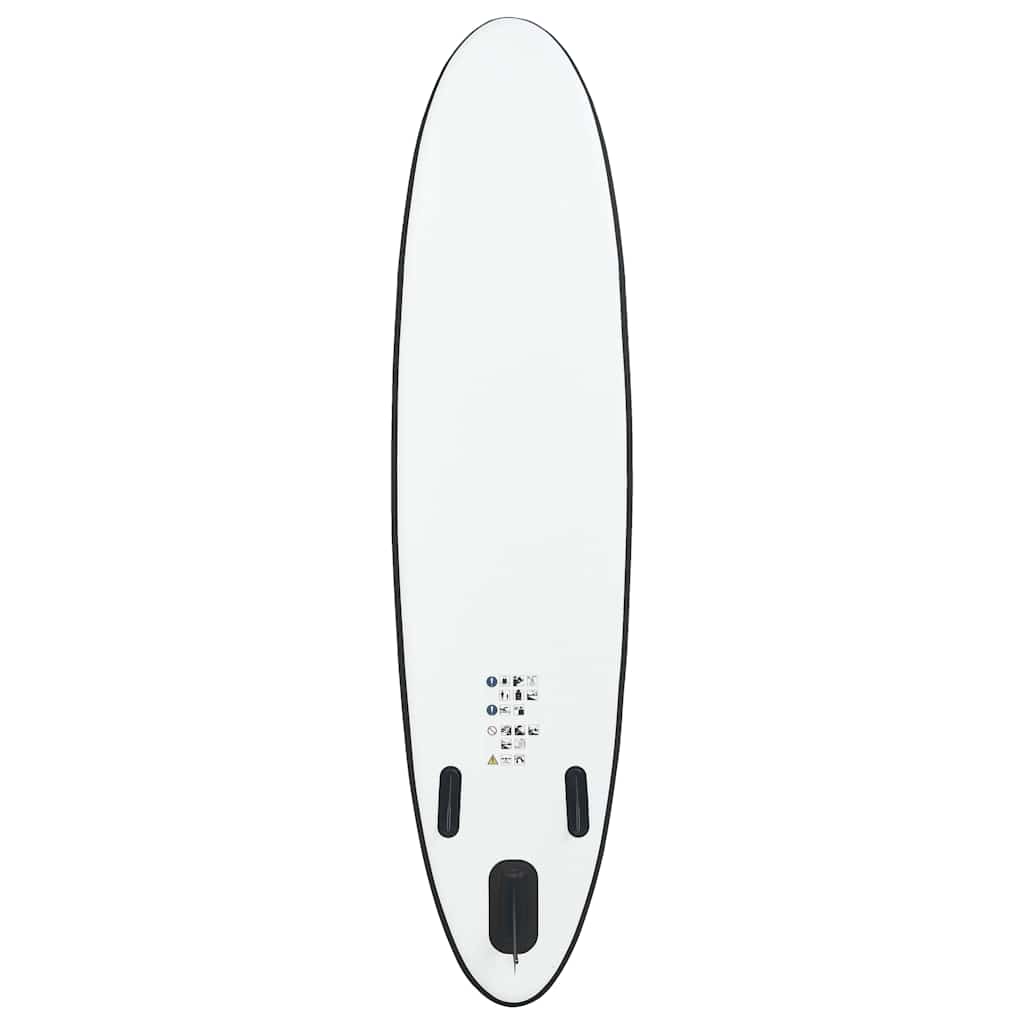 Nafukovací Sup Paddleboard Černo-Bílý