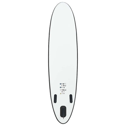 Nafukovací Sup Paddleboard Černo-Bílý