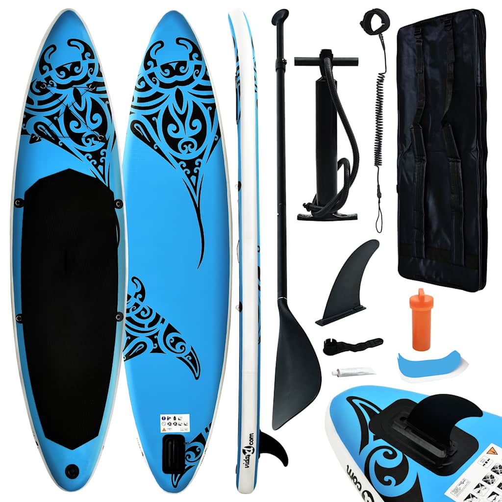 Nafukovací Sup Paddleboard Zelený