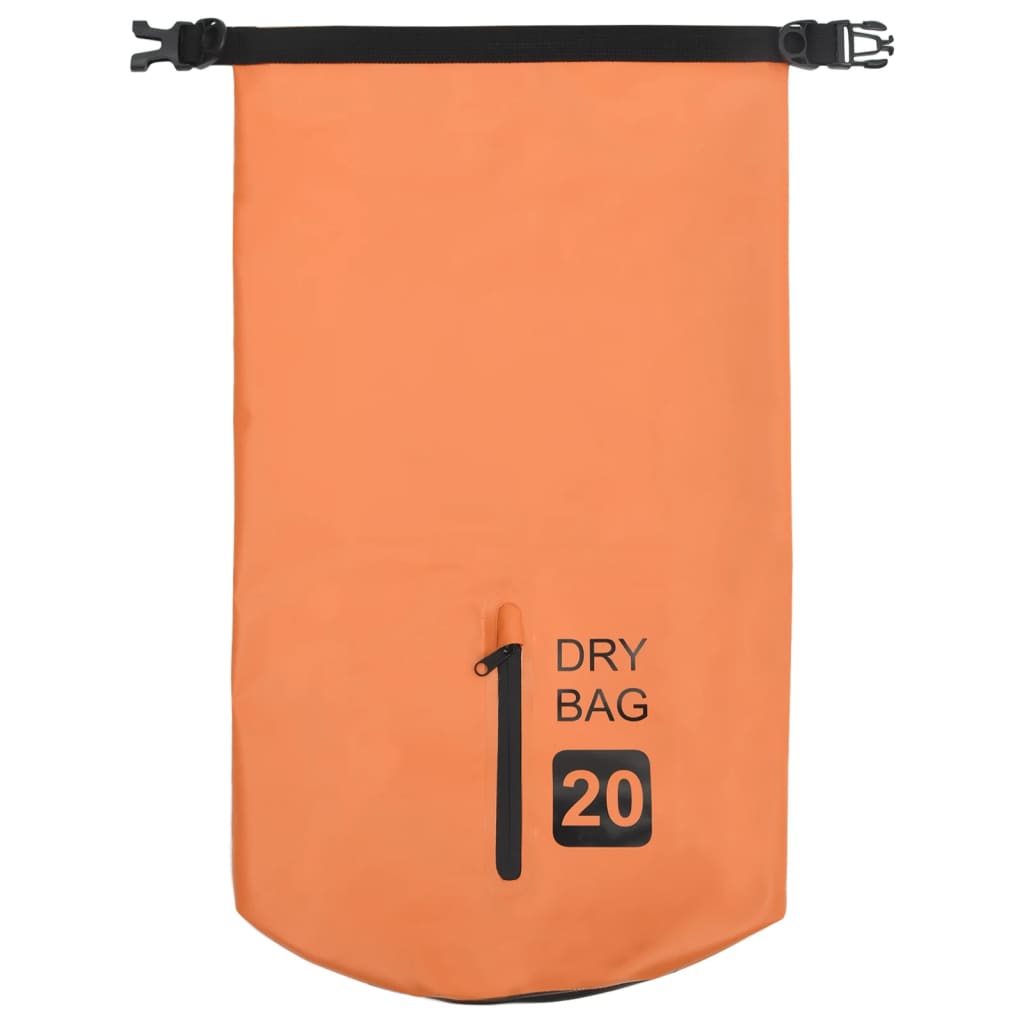 Nepromokavý Vak Oranžový Pvc