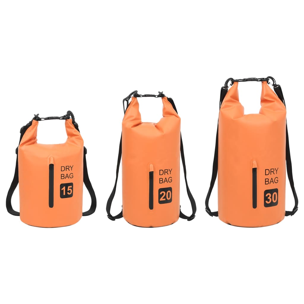 Nepromokavý Vak Oranžový Pvc