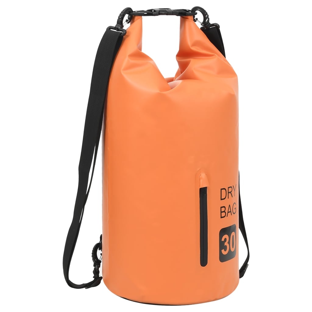 Nepromokavý Vak Oranžový Pvc