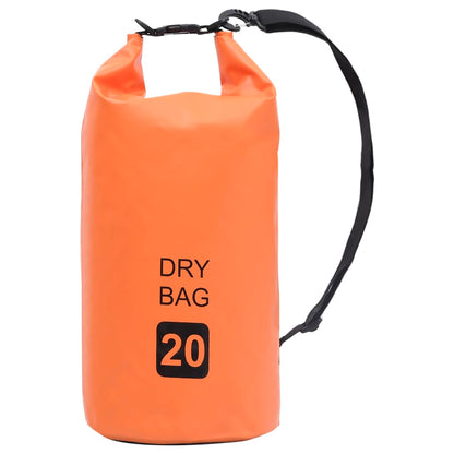 Nepromokavý Vak Oranžový Pvc