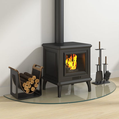 Skleněná Deska Pod Kamna Půlkruhová 1 200 X 500 Mm