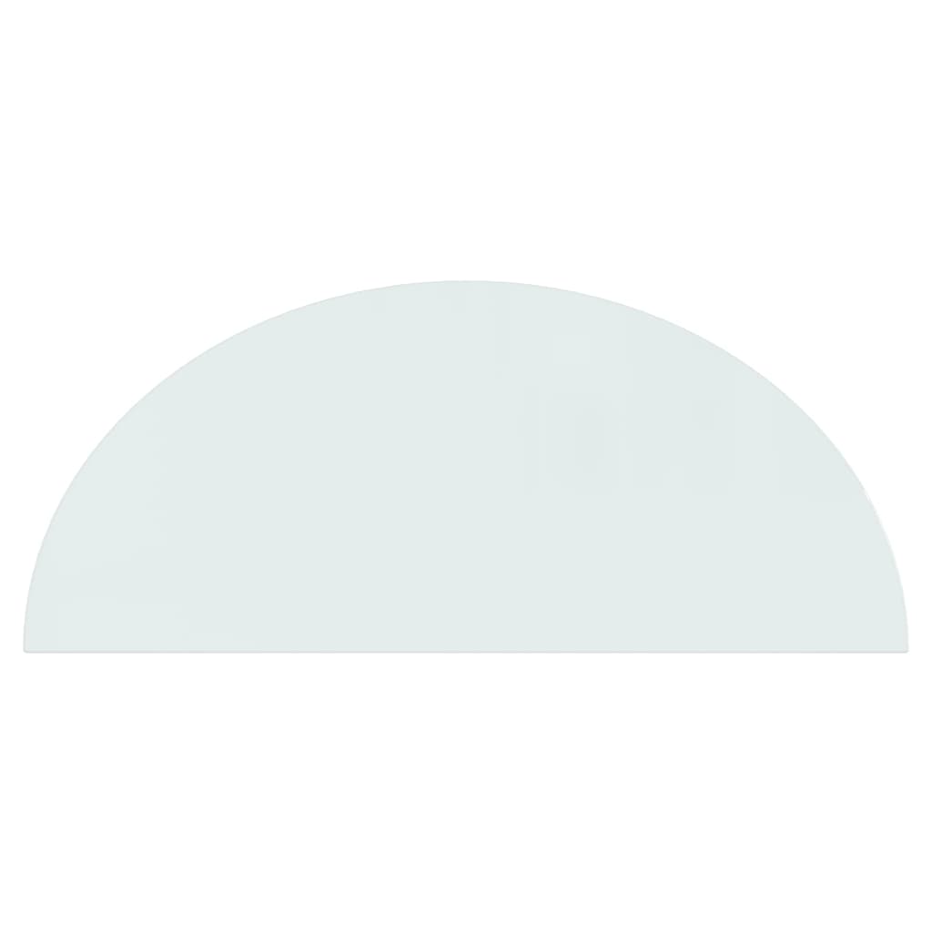 Skleněná Deska Pod Kamna Půlkruhová 1 200 X 500 Mm