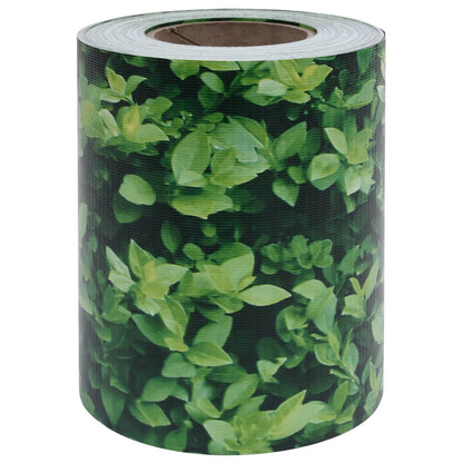 Stínící Plotové Fólie 4 Ks Pvc 35 X 0,19 M Zelené