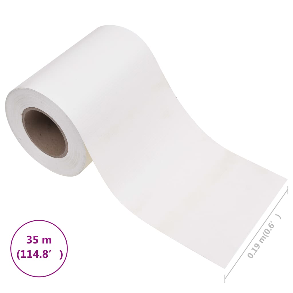 Zahradní Stínící Plotová Fólie Pvc 35 X 0,19