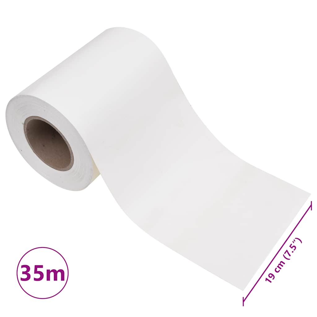 Stínící Plotové Fólie 4 Ks Pvc 35 X 0,19 M Bílé