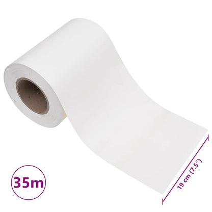 Stínící Plotové Fólie 4 Ks Pvc 35 X 0,19 M Bílé