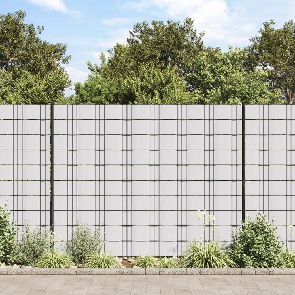 Stínící Plotové Fólie 4 Ks Pvc 35 X 0,19 M Bílé