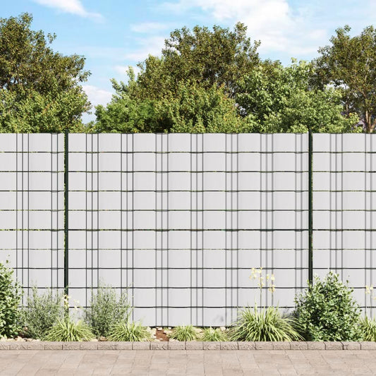 Stínící Plotové Fólie 4 Ks Pvc 35 X 0,19 M Bílé