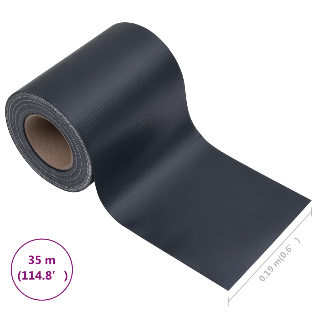 Zahradní Stínící Plotová Fólie Pvc 35 X 0,19 Matná