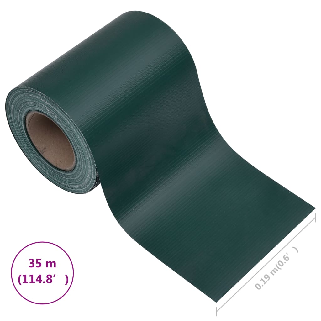 Zahradní Stínící Plotová Fólie Pvc 35 X 0,19 Matná