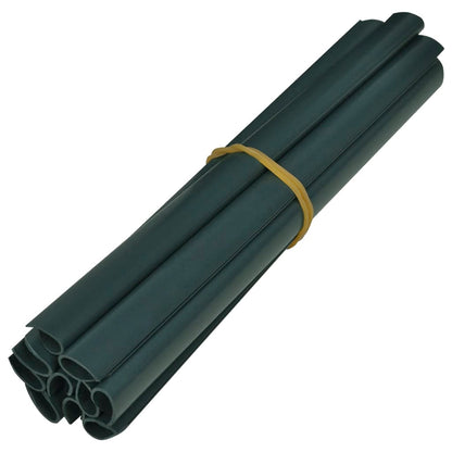 Stínící Plotové Fólie 4 Ks Pvc 35 X 0,19 M Matově Zelené
