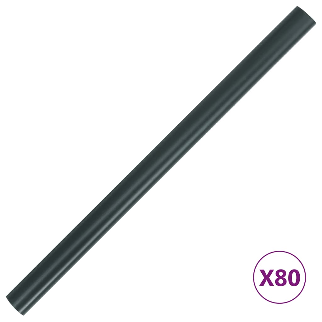 Stínící Plotové Fólie 4 Ks Pvc 35 X 0,19 M Matově Zelené