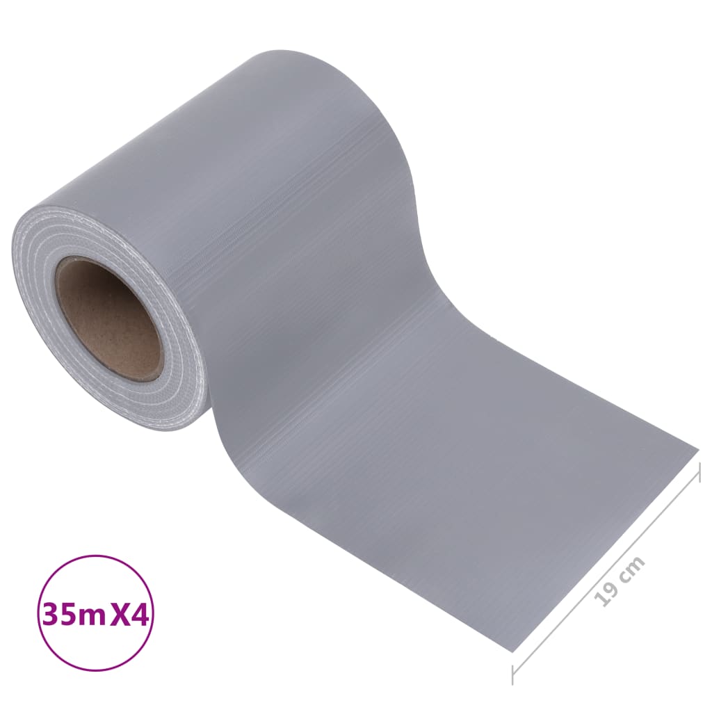 Stínící Plotová Fólie 4 Ks Pvc 35 X 0,19 M Matná