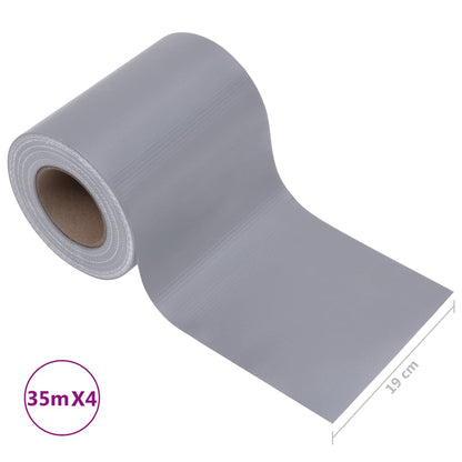 Stínící Plotová Fólie 4 Ks Pvc 35 X 0,19 M Matná