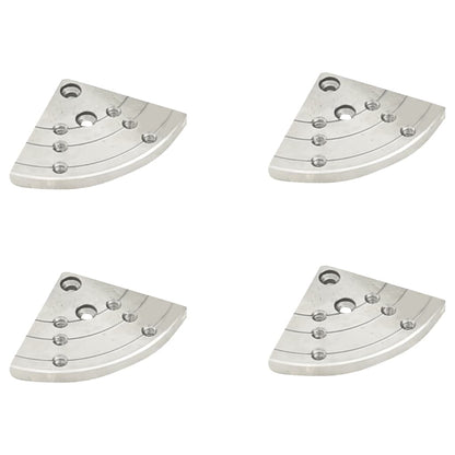 Sada Samostředících Sklíčidel Na Dřevo 9,5 Cm Ocel