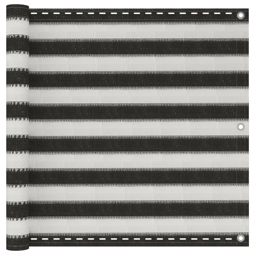 Balkónová Zástěna Hdpe Antracitová A Bílá