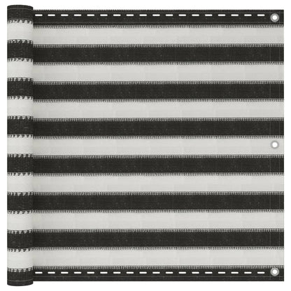 Balkónová Zástěna Hdpe Antracitová A Bílá