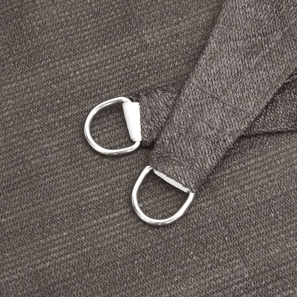 Plachta Proti Slunci 160 G/M² Hdpe Antracitová