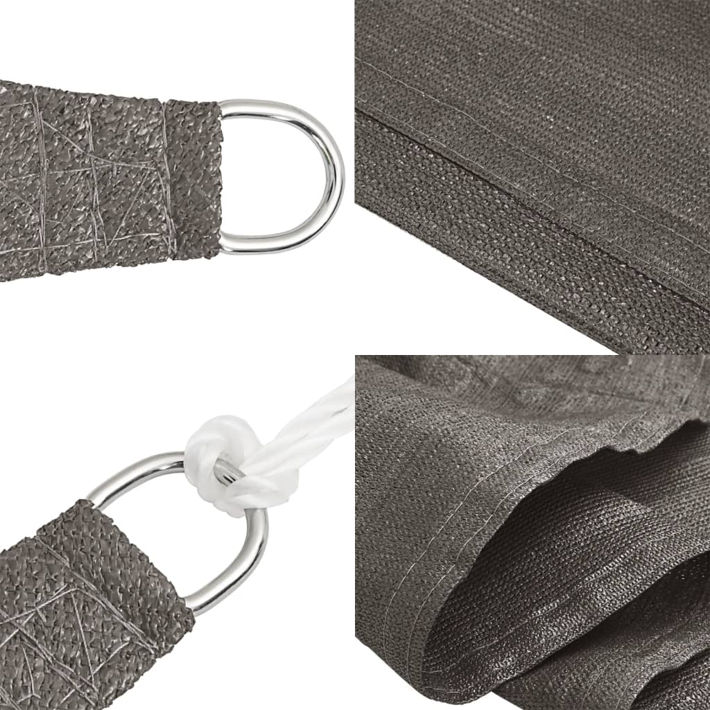 Plachta Proti Slunci 160 G/M² Hdpe Antracitová