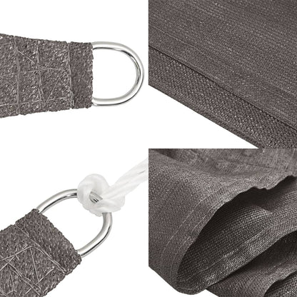 Plachta Proti Slunci 160 G/M² Antracitová 3,5X3,5X4,9 M Hdpe