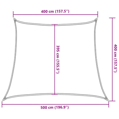 Stínicí Plachta 160 G/M² Béžová 4/5 X 4 M Hdpe