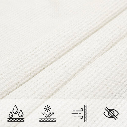 Plachta Proti Slunci 160 G/M² 3,5 X 3,5 X 4,9 M Hdpe Bílá