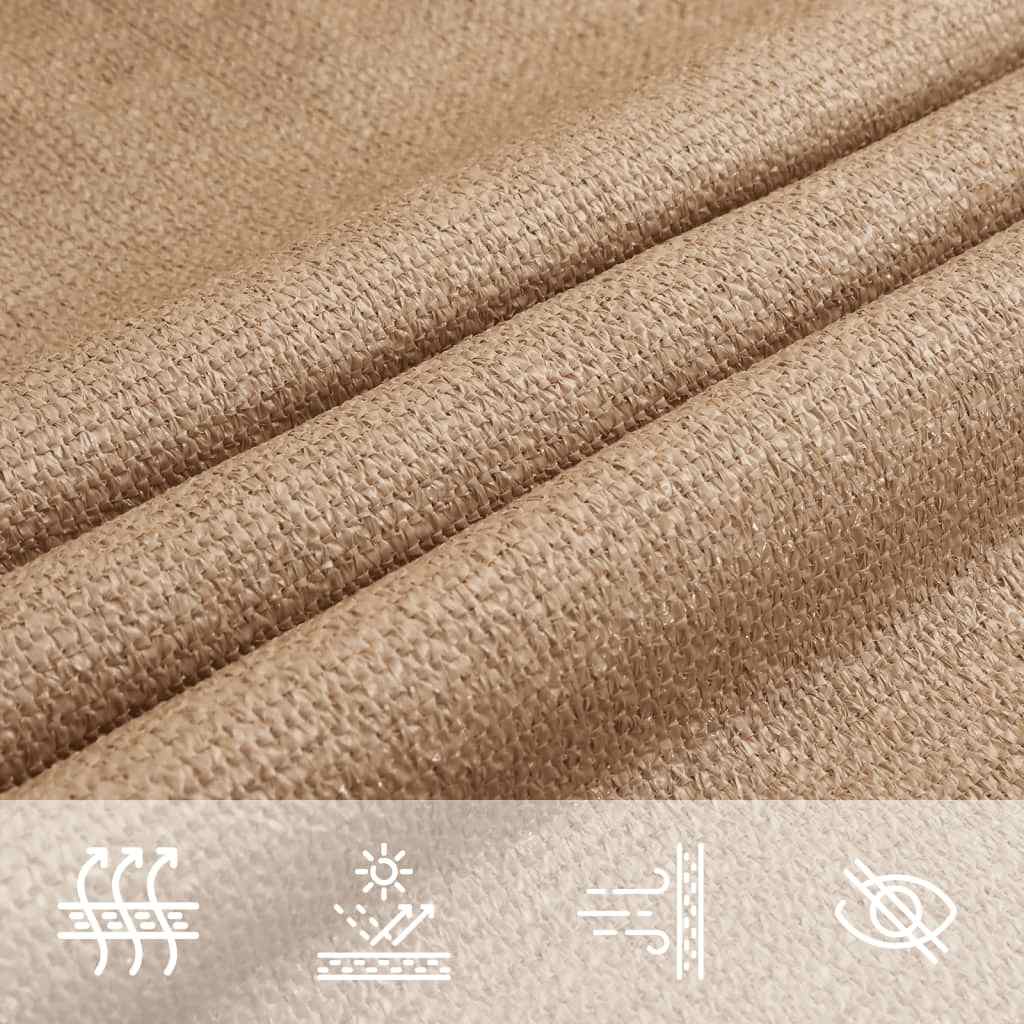 Stínící Plachta 160 G/M² Hdpe Taupe