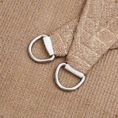 Stínící Plachta 160 G/M² 2,5 X 2,5 X 3,5 M Hdpe Taupe