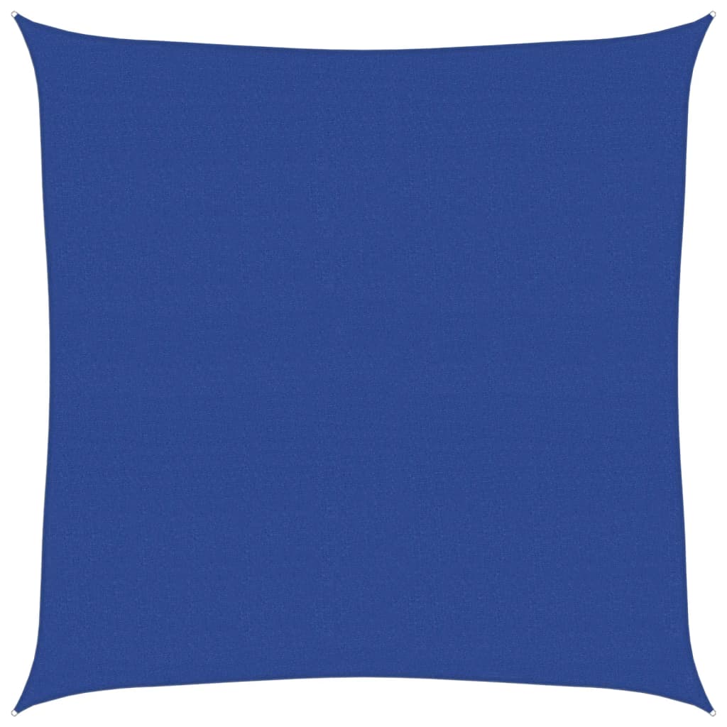 Plachta Proti Slunci 160 G/M² Čtverec Modrá 6 X 6 M Hdpe