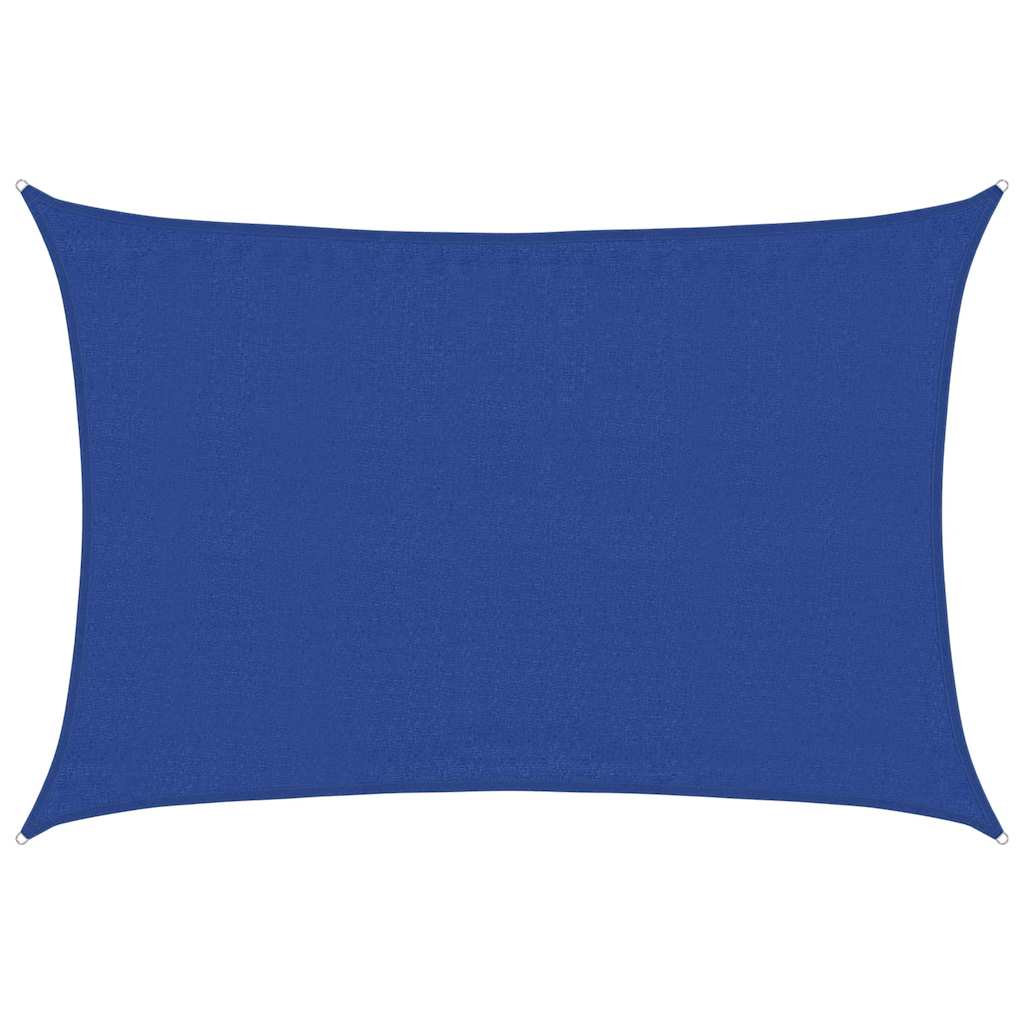 Plachta Proti Slunci 160 G/M² Obdélník 3,5 X 5 M Hdpe Modrá