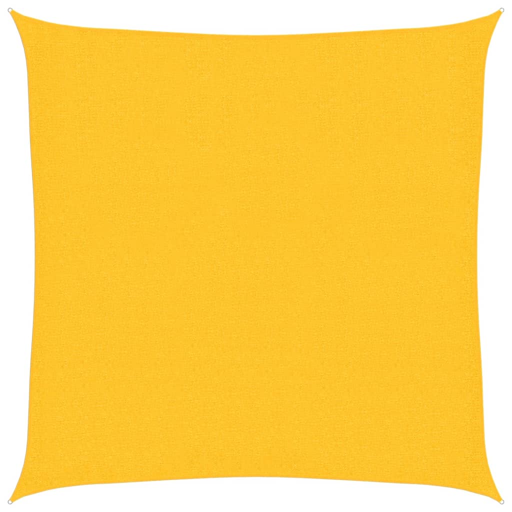 Stínící Plachta 160 G/M² Žlutá 2,5 X 2,5 M Hdpe