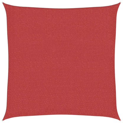 Stínící Plachta 160 G/M² Červená 3,6 X 3,6 M Hdpe