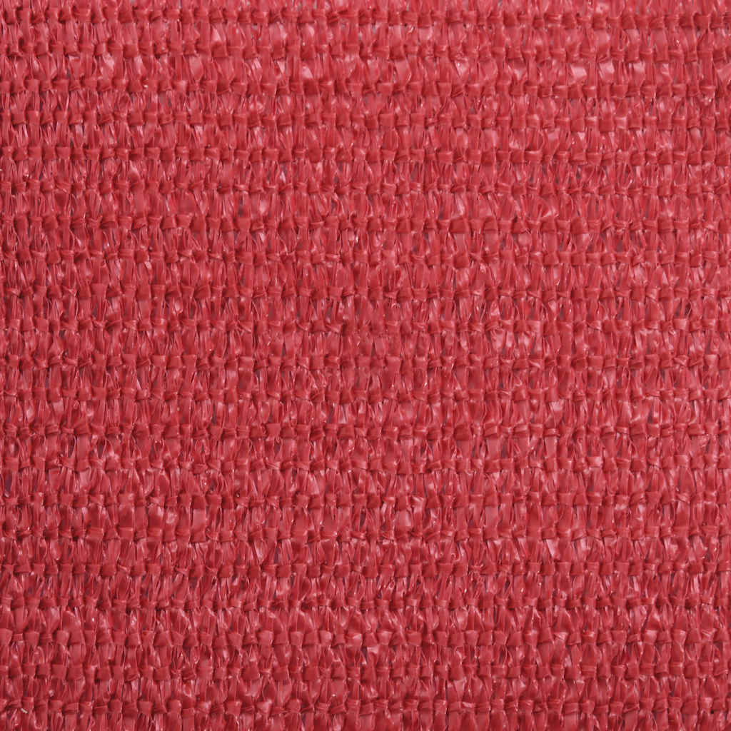 Stínící Plachta 160 G/M² Červená 3,6 X 3,6 M Hdpe