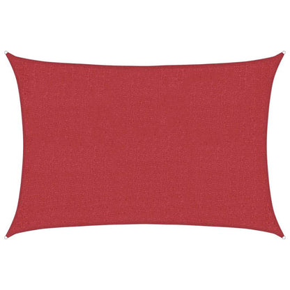 Stínící Plachta 160 G/M² Červená Hdpe