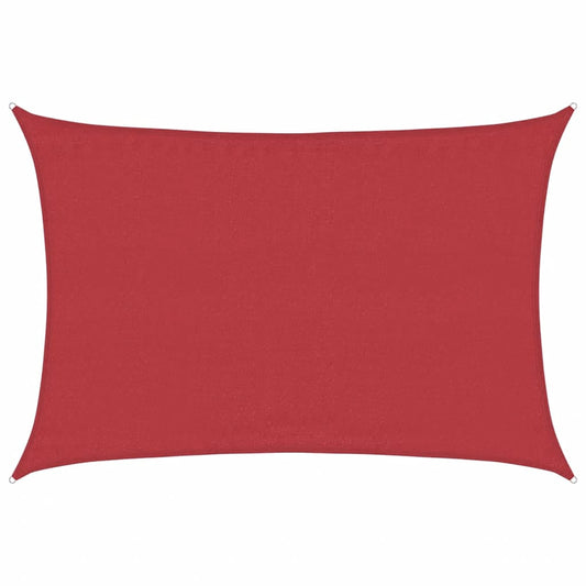 Plachta Proti Slunci 160 G/M² Červená 5 X 7 M Hdpe