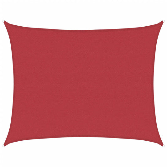 Stínící Plachta 160 G/M² Červená Hdpe