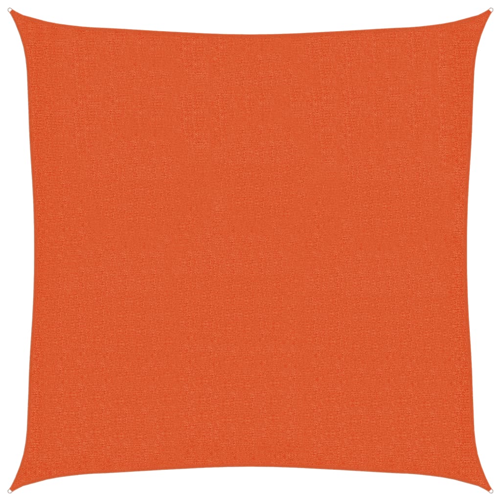 Stínící Plachta 160 G/M² Oranžová 2,5 X 2,5 M Hdpe