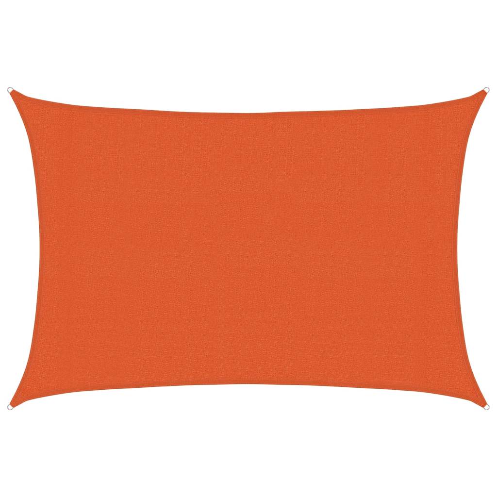 Plachta Proti Slunci 160 G/M² Obdélník 3 X 4,5 M Hdpe Oranžová
