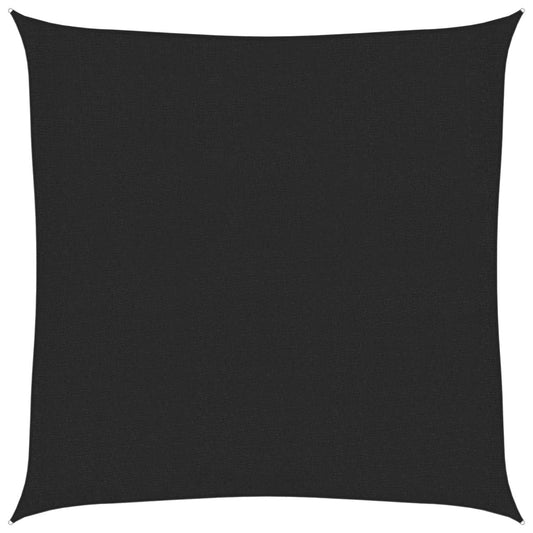 Stínící Plachta 160 G/M² Černá Hdpe Černá