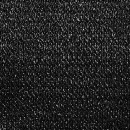 Stínící Plachta 160 G/M² Černá 3 X 4,5 M Hdpe Černá