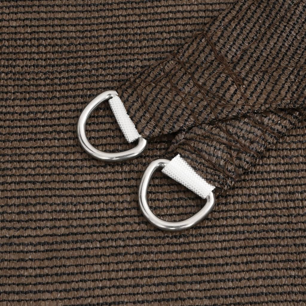 Plachta Proti Slunci 160 G/M² 3,5 X 5 M Hdpe Hnědá