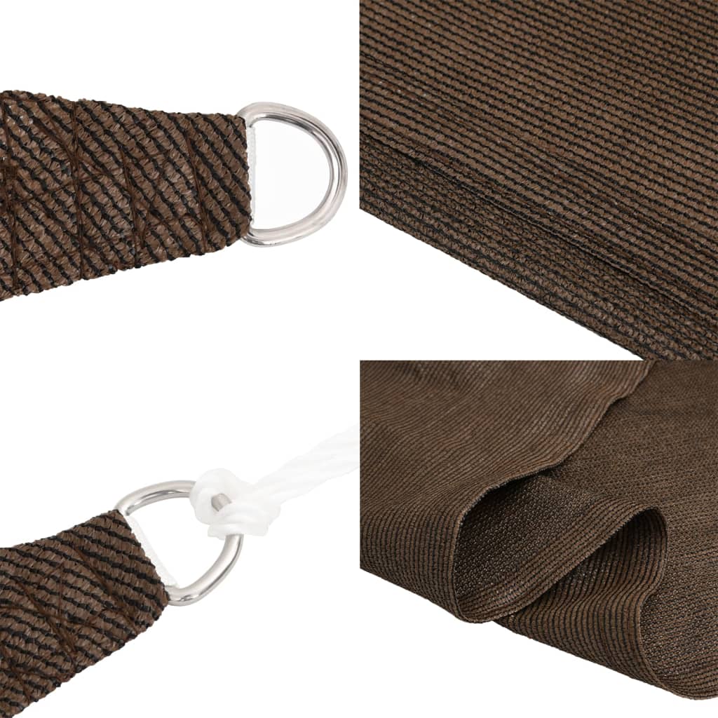Plachta Proti Slunci 160 G/M² Hnědá 4 X 6 M Hdpe