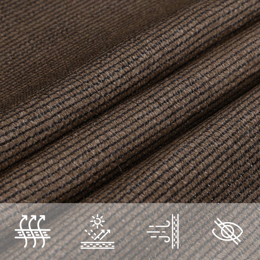 Plachta Proti Slunci 160 G/M² Hnědá 4 X 6 M Hdpe