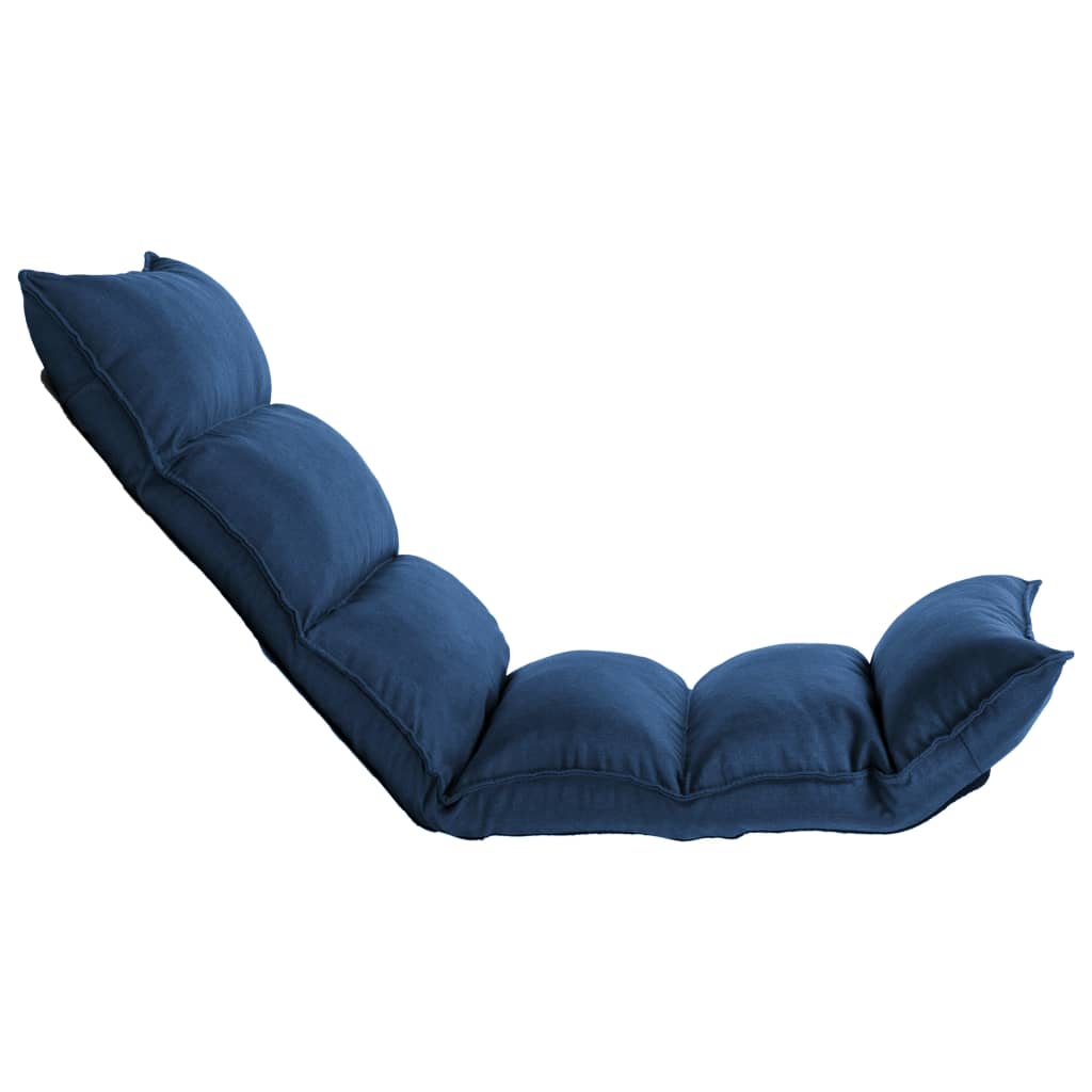 Skládací Lenoška Na Podlahu Textil