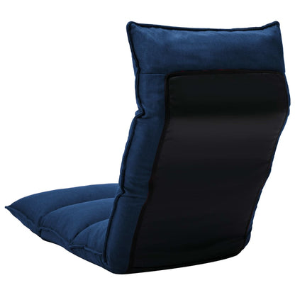 Skládací Lenoška Na Podlahu Textil