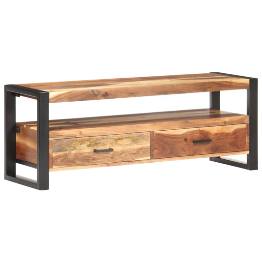 Tv Stolek 120X35X45 Cm Masiv S Medovou Povrchovou Úpravou