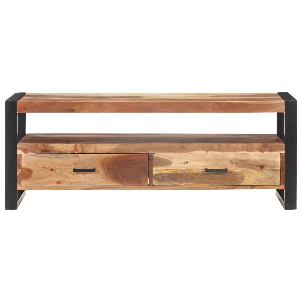Tv Stolek 120X35X45 Cm Masiv S Medovou Povrchovou Úpravou
